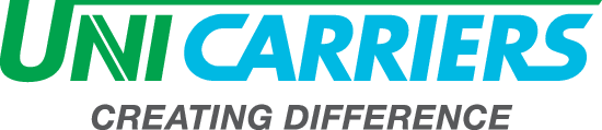 Logo von UniCarriers mit Schriftzug Creating Difference