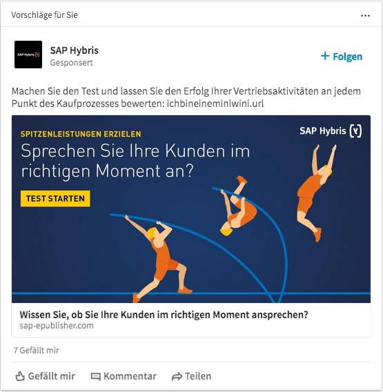 Anzeige von SAP