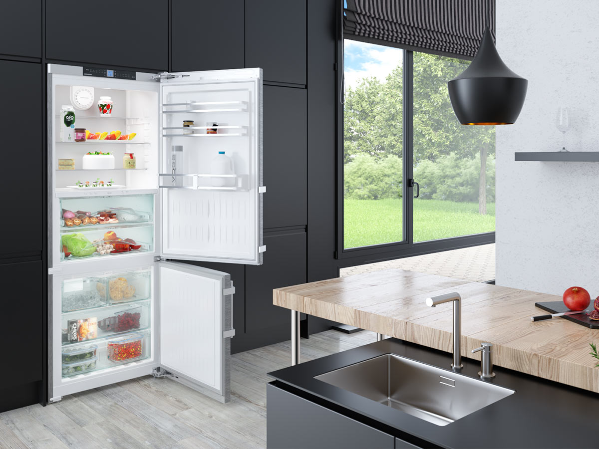 3D Milieurendering: Passt der Kühlschrank zu meiner Küche?  